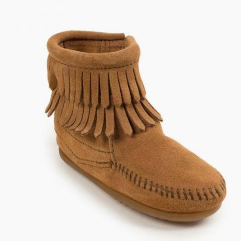 Girls Minnetonka booties